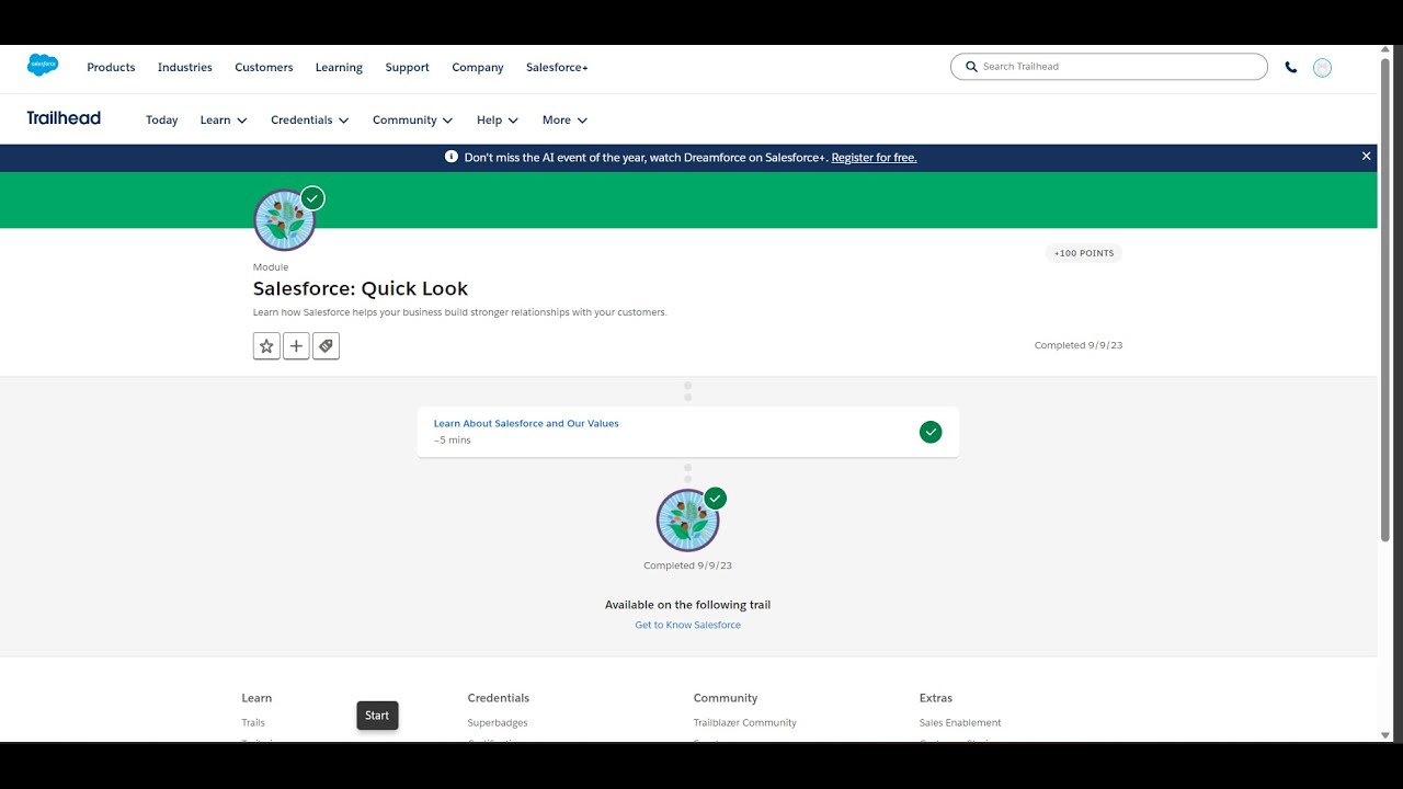 Salesforce Quick Look