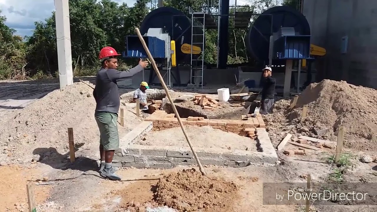 Como fazer uma fornalha de secador de café.
