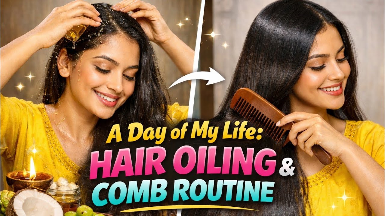 Long open hair oiling, gentle combing#longhair#beautifulhair#lovelonghairs#viral#trending#video#love