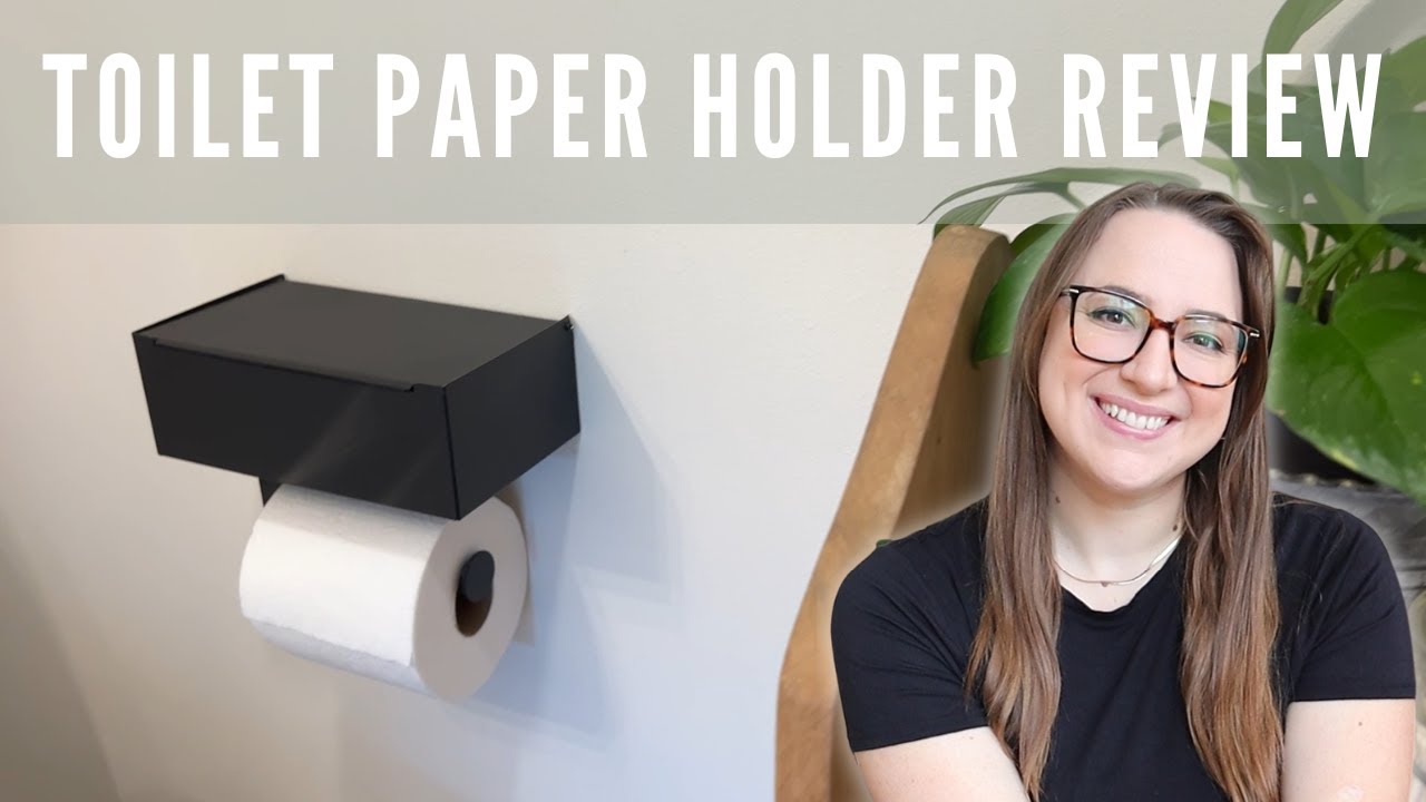 🧻Toilet Paper Holder with Shelf and Storage: A Bathroom Organization Essential🚽🚻