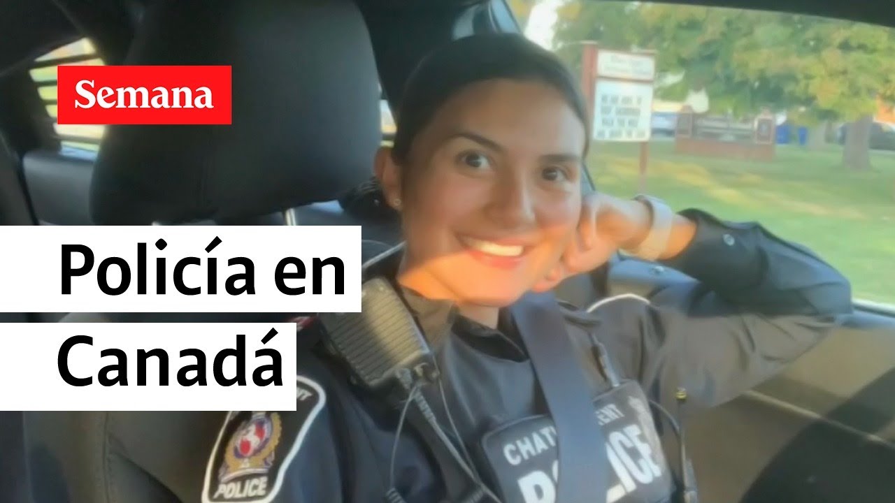 Conozca la historia de una joven paisa que ingresó a la Policía de Canadá