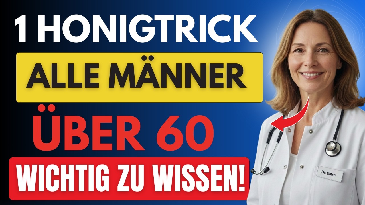 Honig für Männer über 60: Verbessert die Durchblutung und die Intimität | Dr Elara