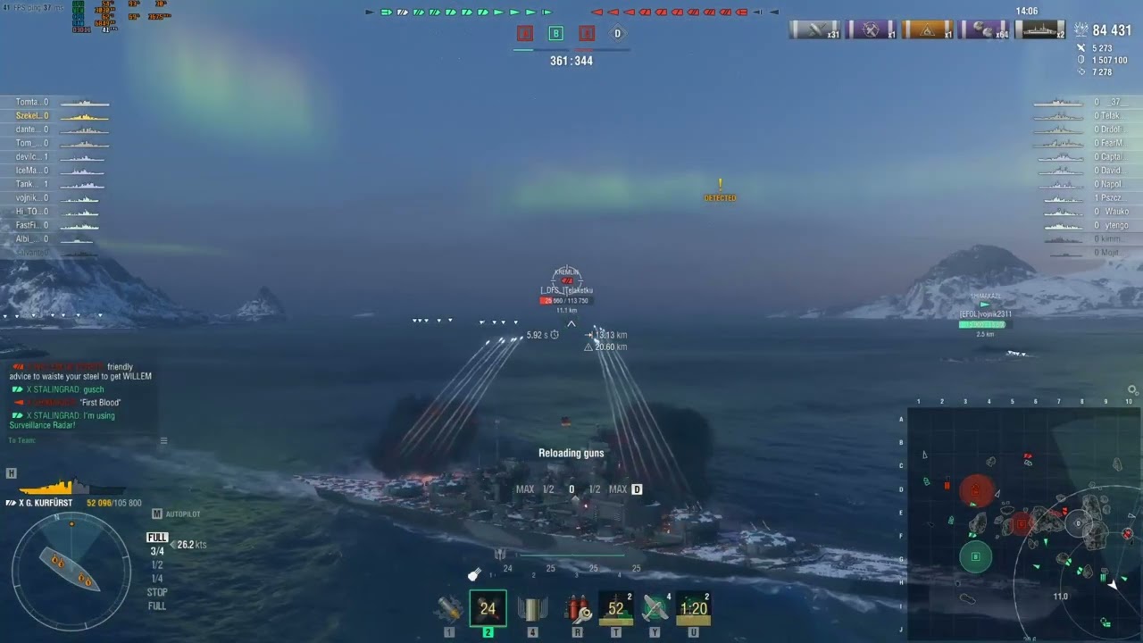 World of Warships: G.KURFÜRST