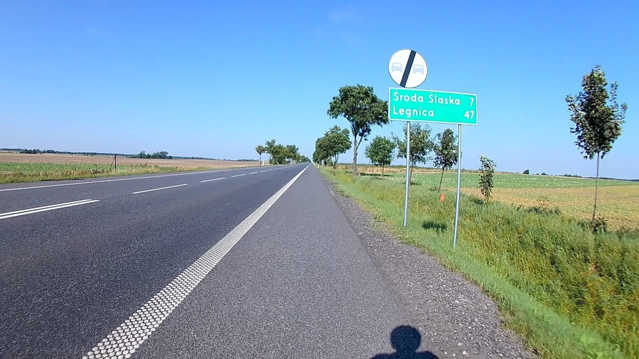 Rowerem Wrocław - Środa Śląska - Legnica - Złotoryja - Lwówek Śląski - Jelenia Góra cz1