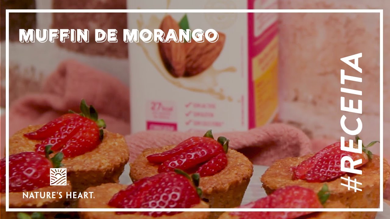 Muffin de Morango - Nature's Heart Brasil