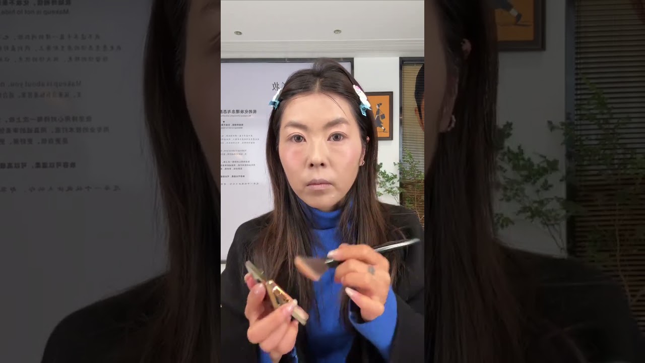 It is said that makeup artists who do their own makeup can become popular #Learn