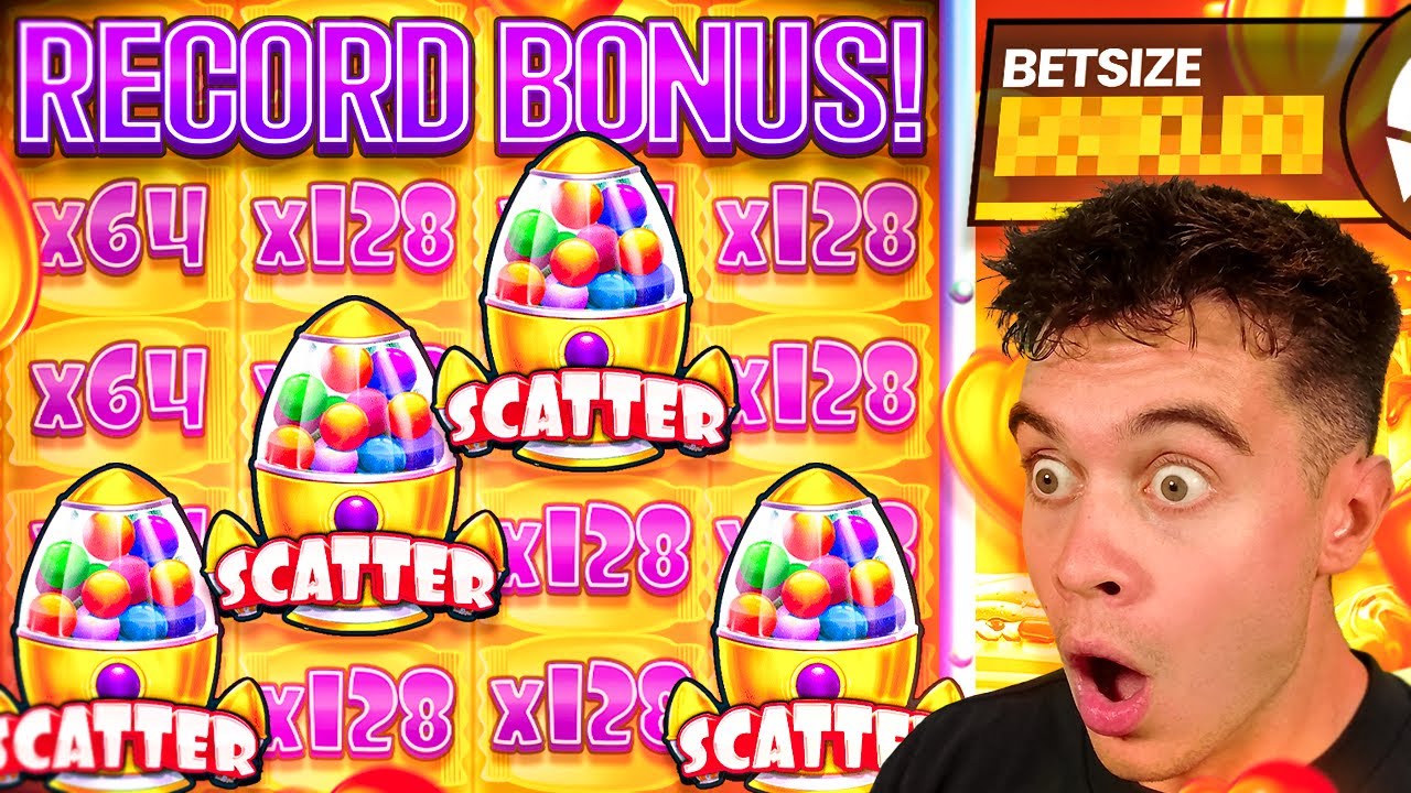 I SPUN IN TO THE BIGGEST BONUS OF MY LIFE ON SUGAR RUSH...TWICE!