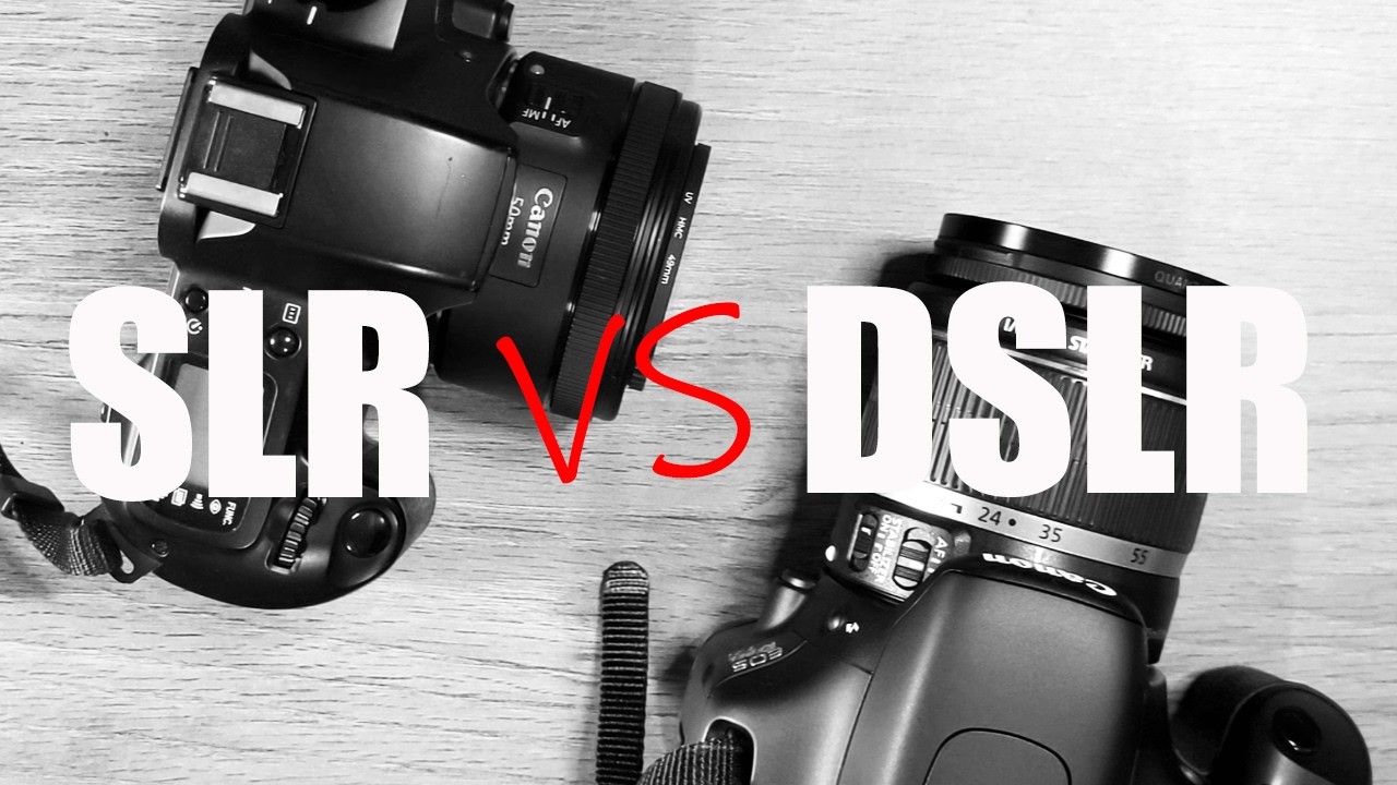 SLR vs DSLR Explained: How They Work Plus Format Sizes #SLR #digitalcamera #filmphotography #35mm
