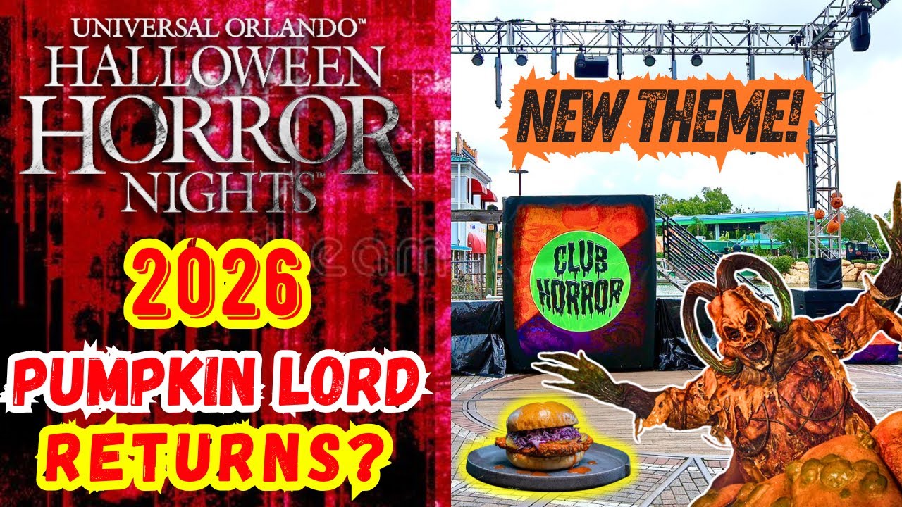 HHN 35 | ПЕРВЫЕ новинки еды ПРИБЫЛИ! | Лорд Тыква подтвержден?! + ЕЩЕ БОЛЬШЕ! | Halloween Horror ...