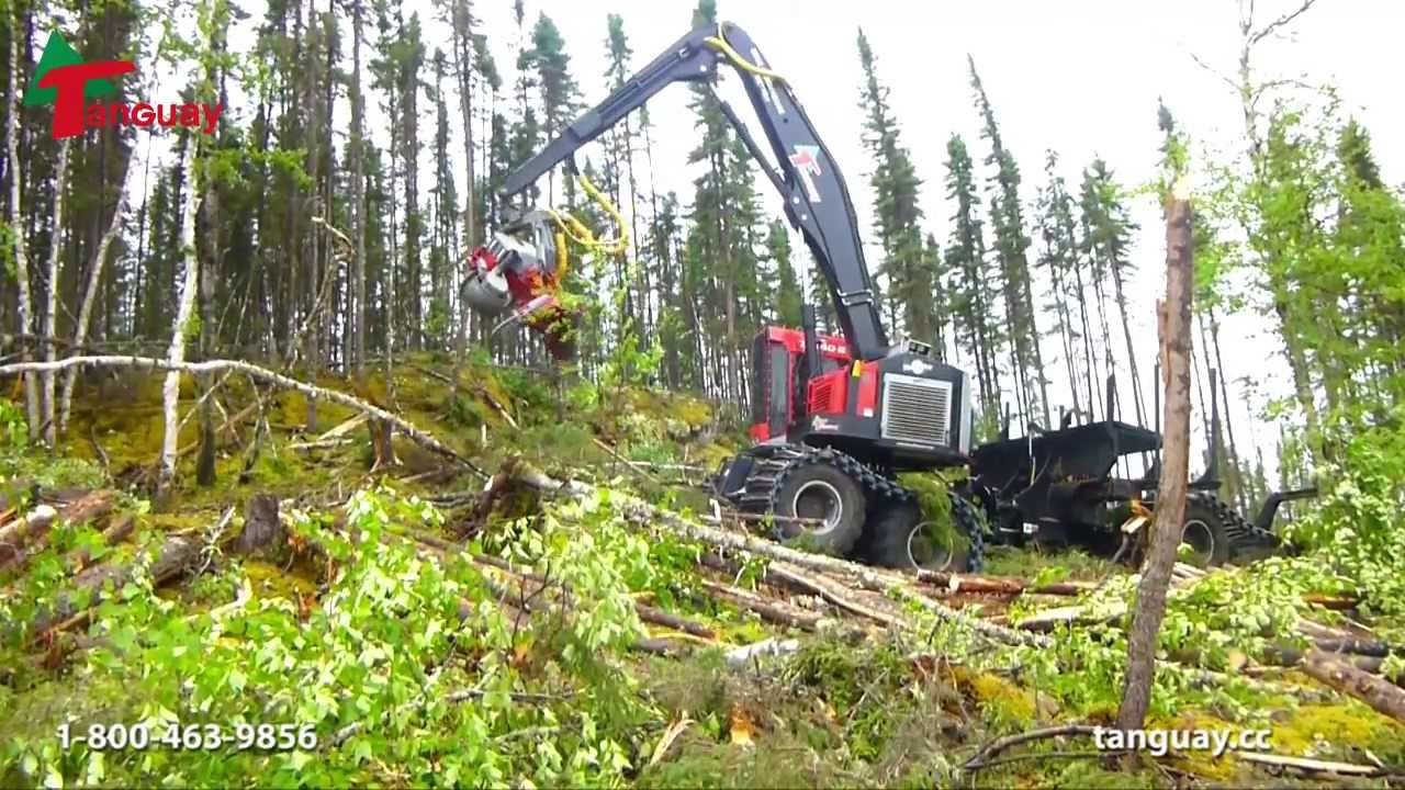 Combo TF840B Timberpro / Machinerie Tanguay