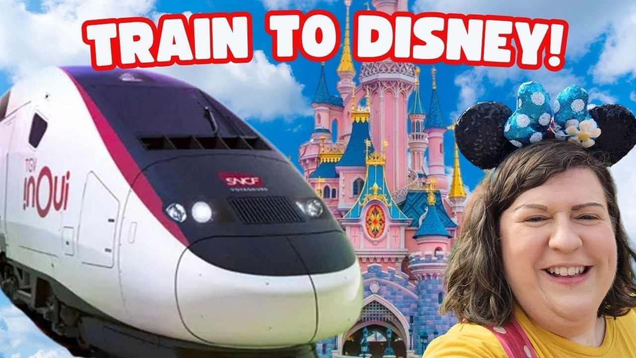 10 Minute Train To Disneyland Paris from Charles de Gaulle Airport! | Full Walkthrough + Tips!