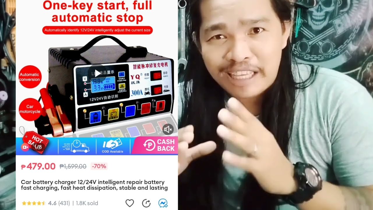 12V - 24V BATTERY CHARGER  || LOW BUDGET BUT HIGH QUALITY CHARGER FOR CAR | HONEST REVIEW