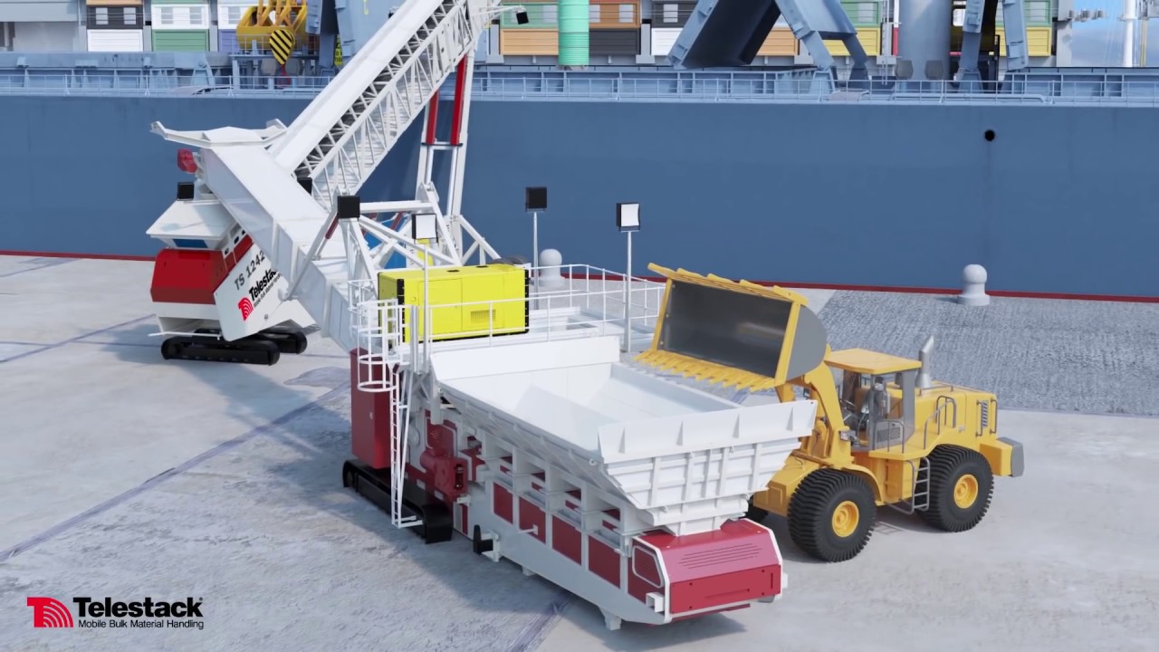 Telestack Shiploading Solutions Animation