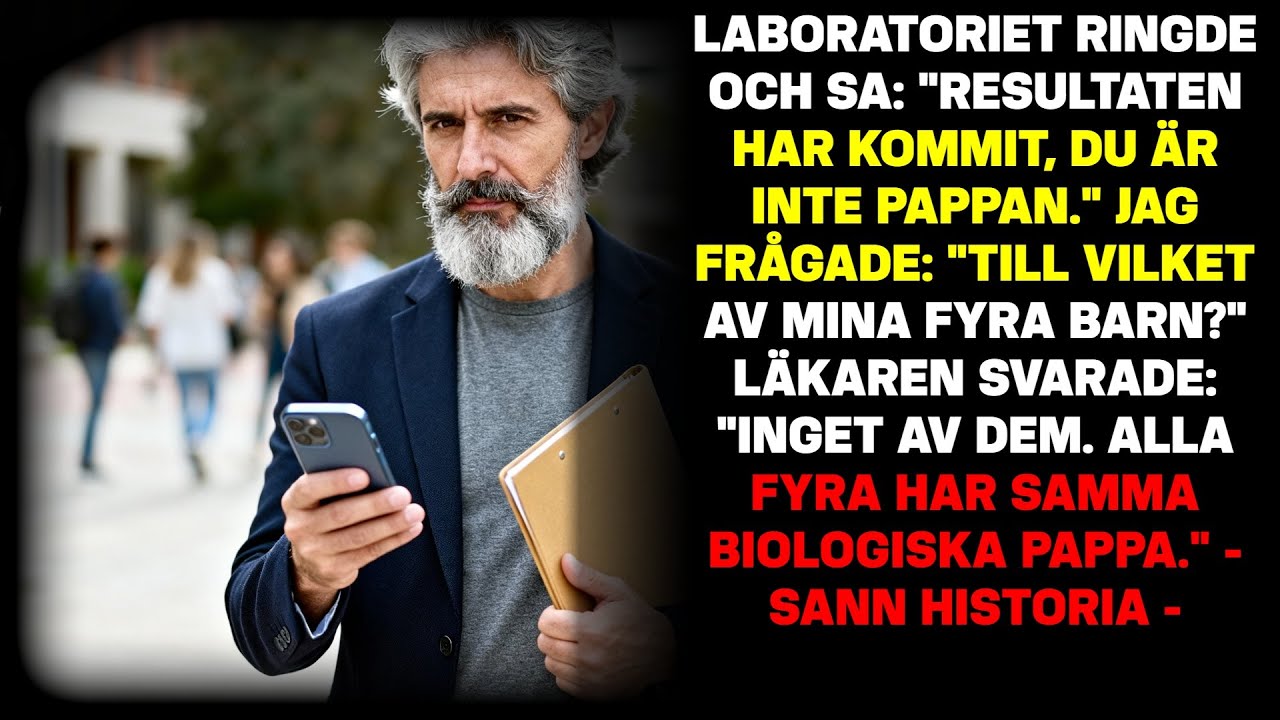 Ett samtal som förändrade mitt liv. År senare kom sanningen om mina barn fram.