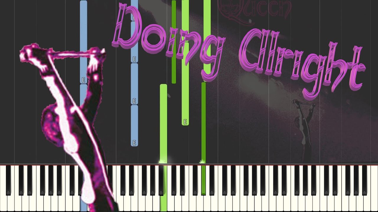 Queen - Doing Alright Piano/Karaoke *FREE SHEET MUSIC IN DESC* As Played by Queen