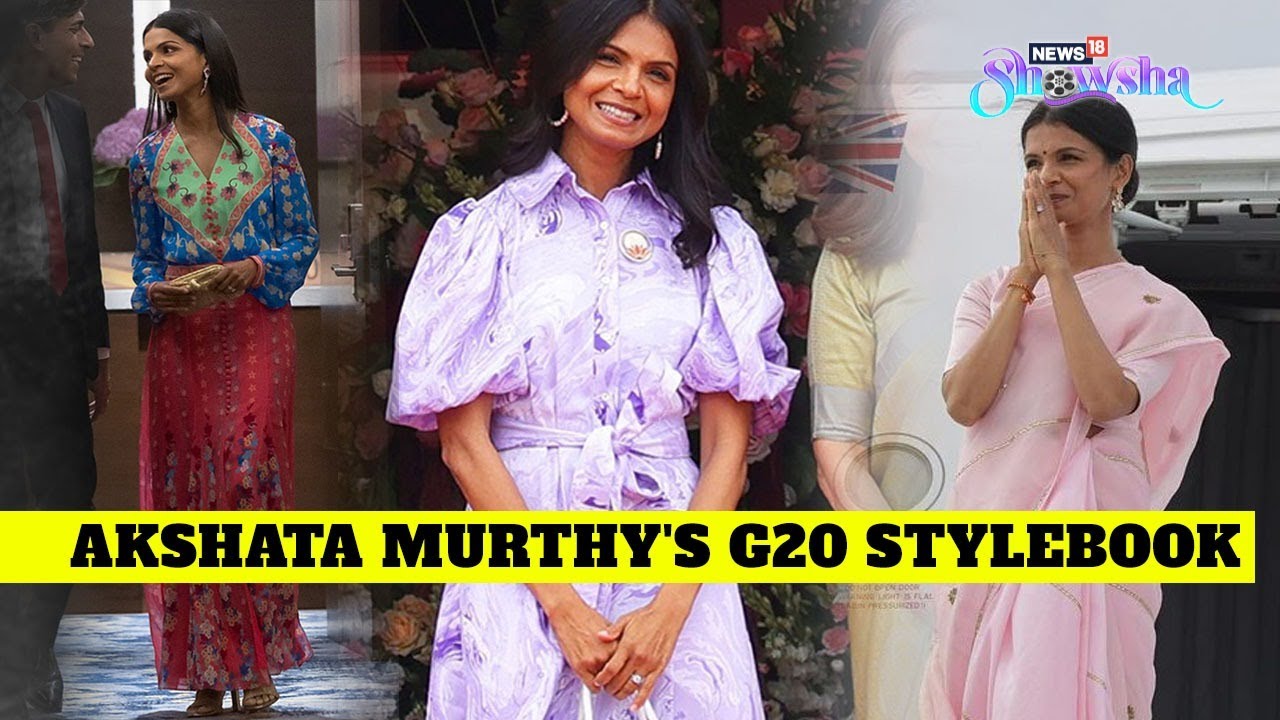 G20 Summit 2023: How UK's First Lady Akshata Murty Made A Bold Yet Elegant Fashion Statement