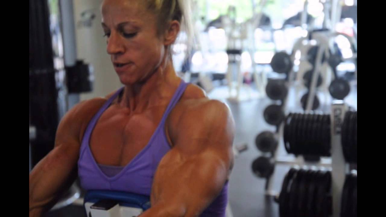 Jen Louwagie Ifbb Pro Women's Physique Back