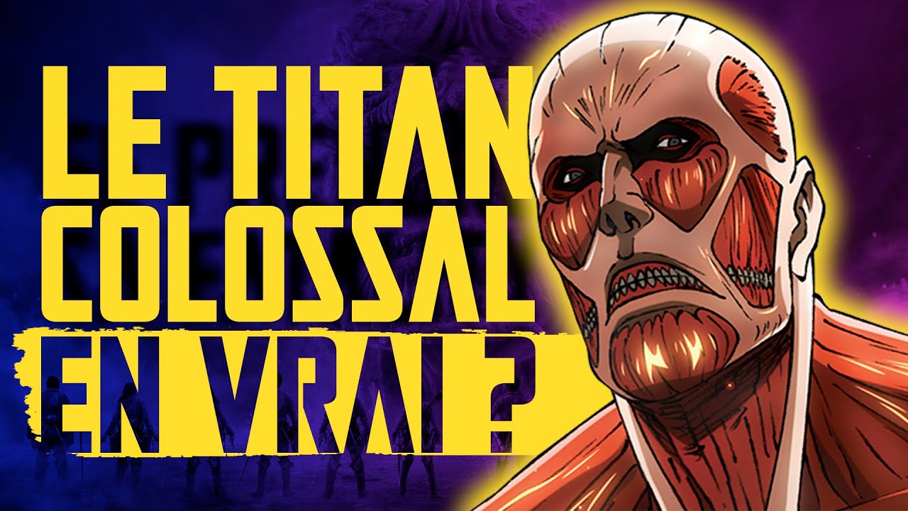 Attaque des TITANS : le Titan Colossal en vrai, ça donne quoi ? - SNK