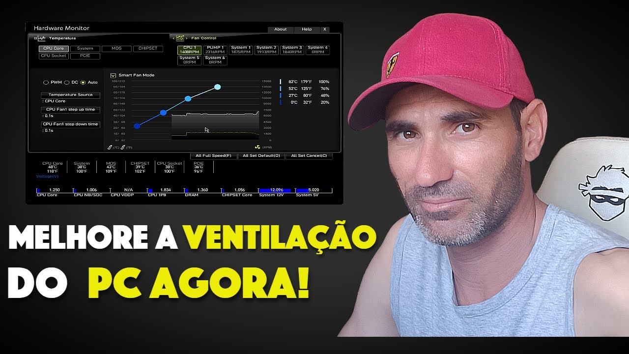 Como Configurar a Curva de Fan Direto na BIOS – PC Silencioso e Refrigerado!