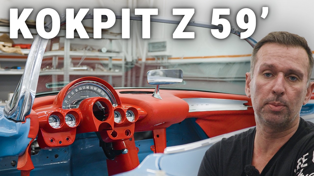 Corvette C1 RESTOMOD odc 5 | Składamy wnętrze | Abcar Oldtimers