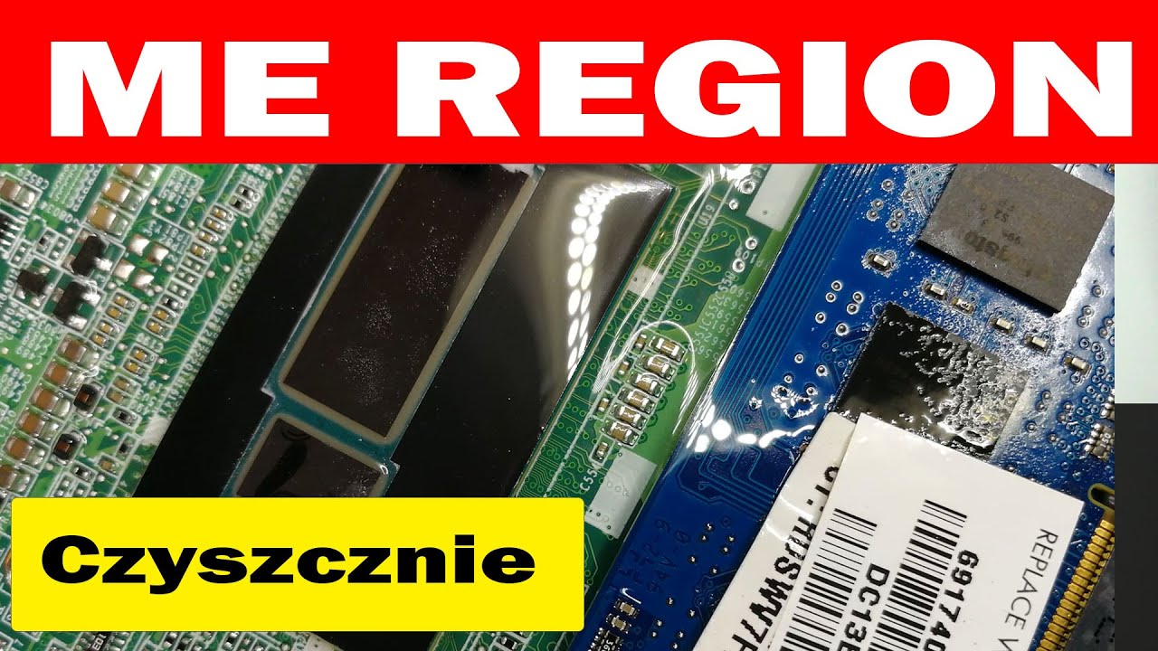 Czyszczenie ME Region - 4 proste sposoby!