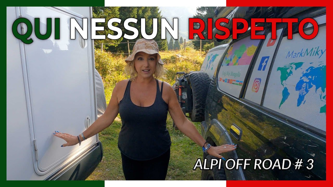 RISCHIO COLLISIONE 💥 VIAGGIO in FUORISTRADA CAMPERIZZATO e TENDA da TETTO 🇮🇹 FRIULI VENEZIA GIULIA