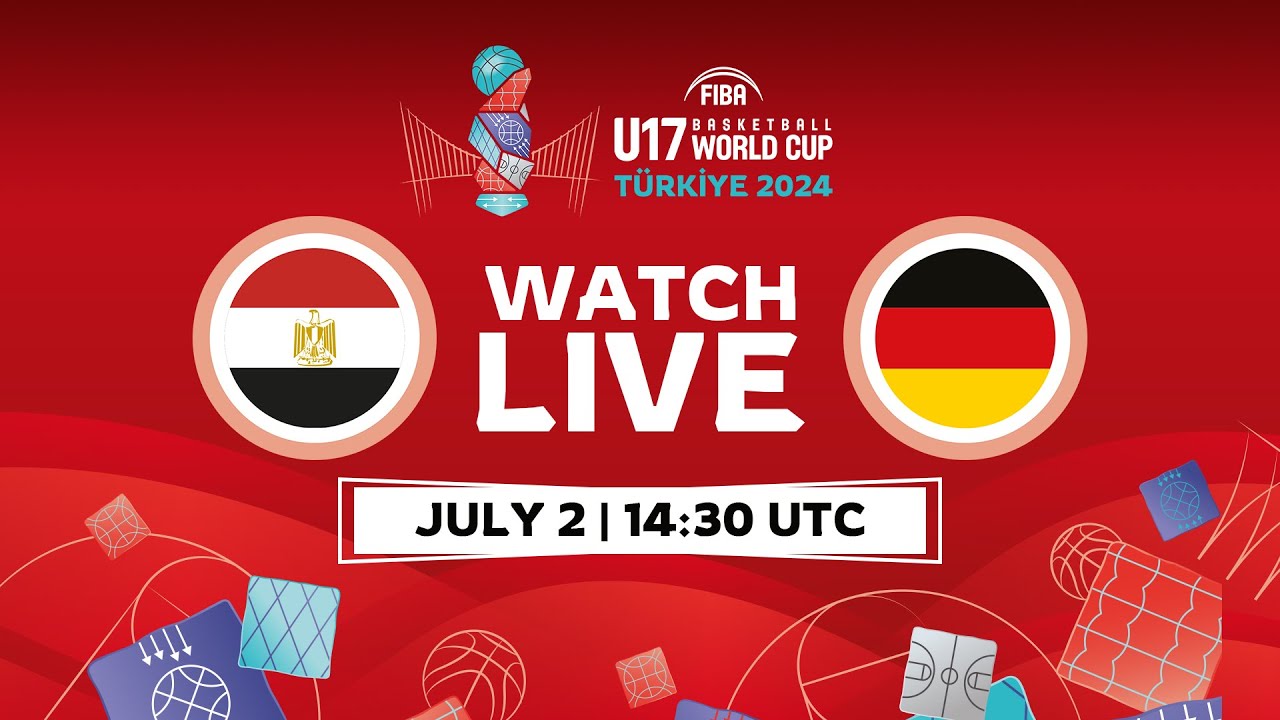 Group Phase | Egypt v Germany | Full Basketball Game | FIBA U17 Basketball World Cup 2024