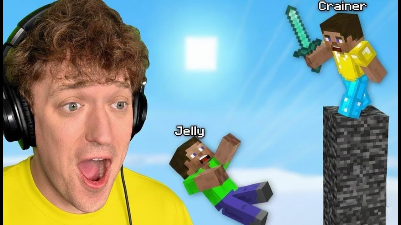 Желе — ХУДШИЙ персонаж в PvP на Столпах в Minecraft...