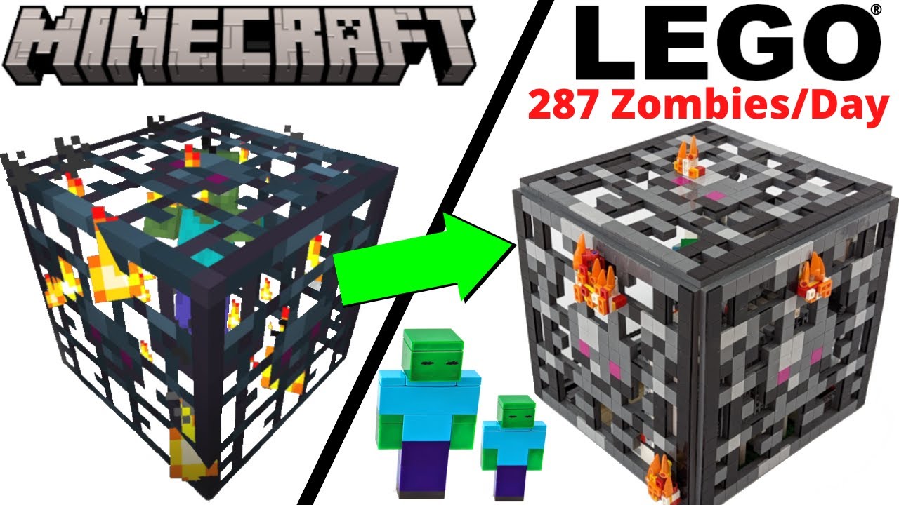 100% WORKING LEGO® Minecraft Spawner!