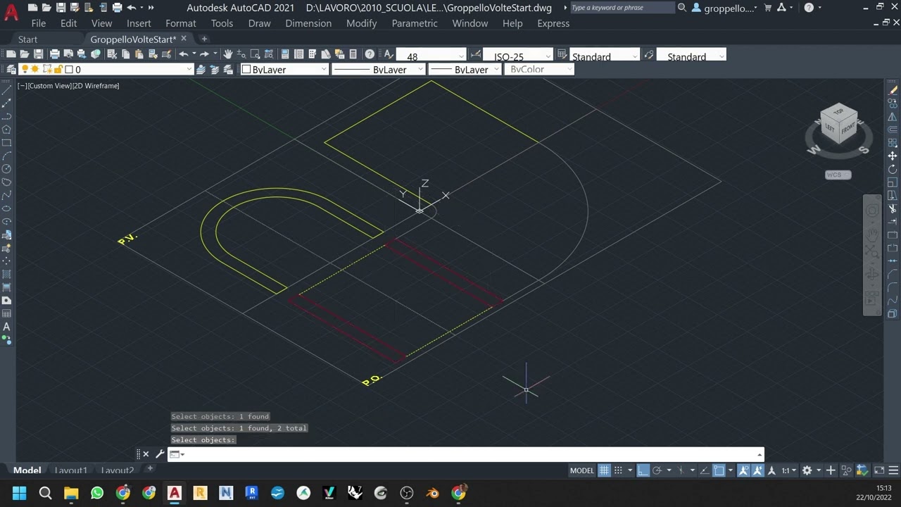 Autocad 302 Volta a botte