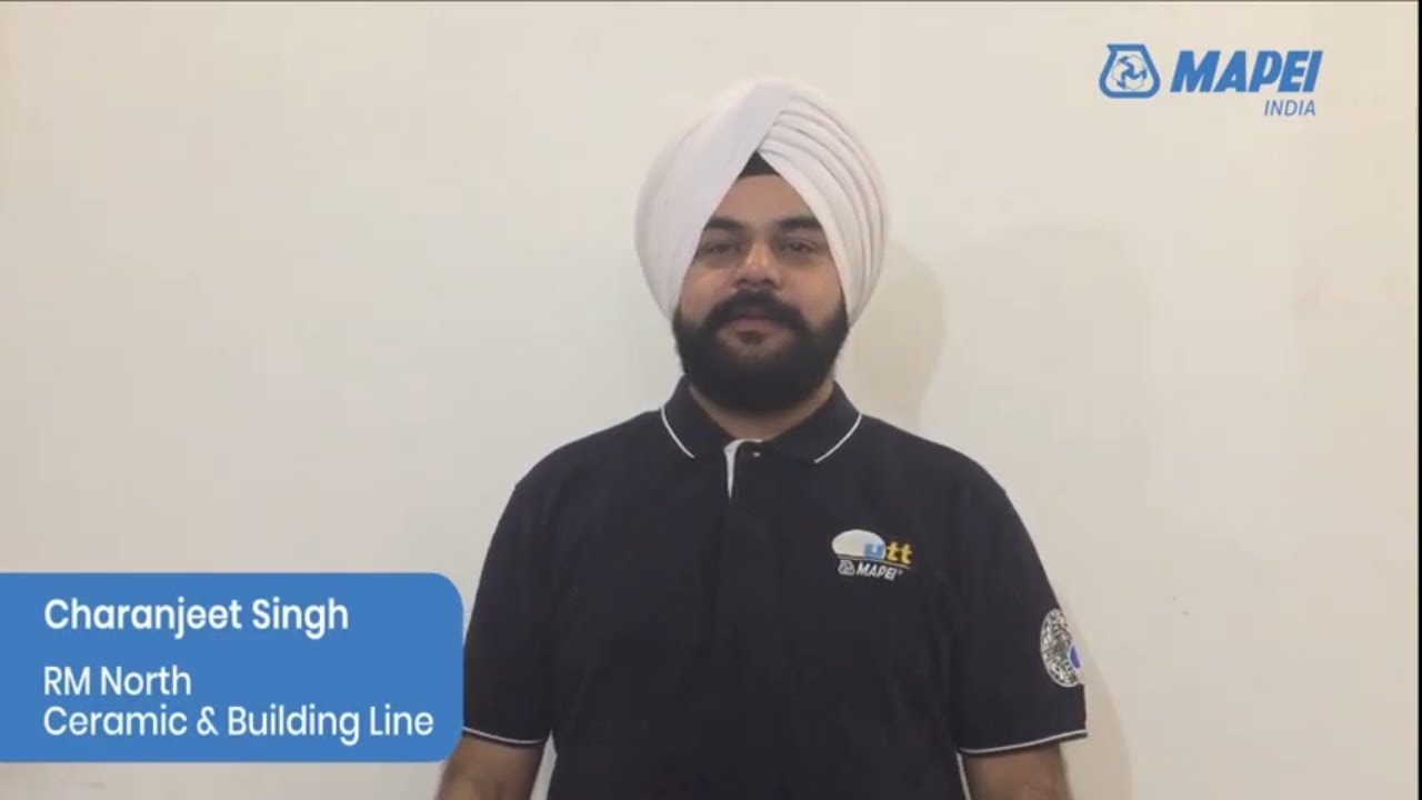 How to use Epoxy Grout on Ceramic Tiles and Stone Material - Charanjeet Singh | Mapei Kerapoxy