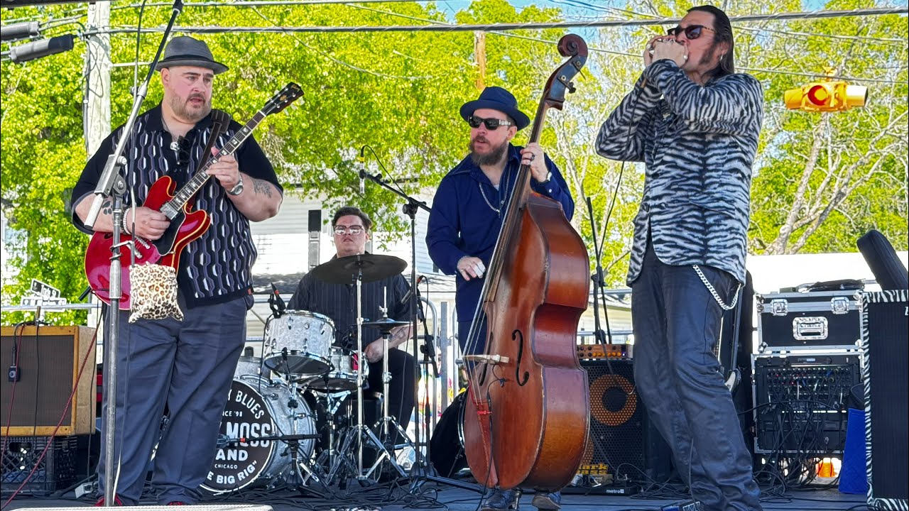 Nick Moss Band featuring Dennis Gruenling at the 18th Annual Cornbread & Collard Greens Fest