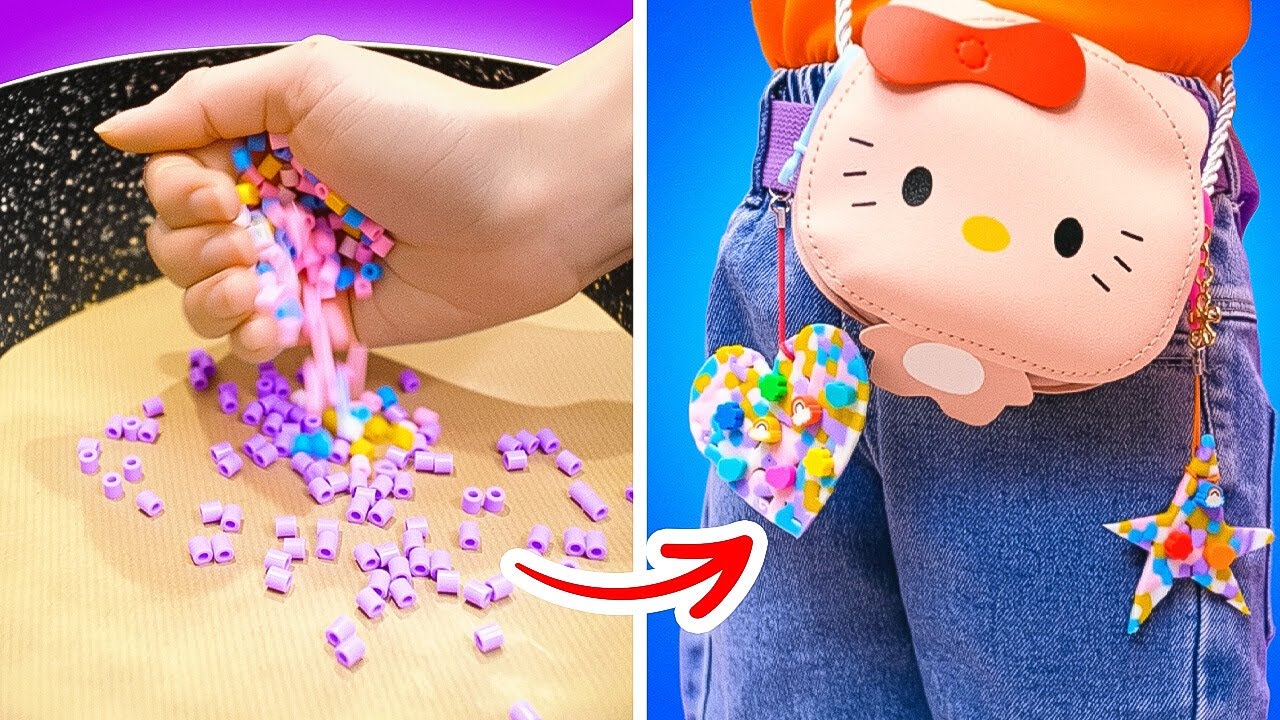 🔑 Wah! 😍 Ayo Buat Gantungan Kunci Imut untuk Tas Hello Kitty ✂️