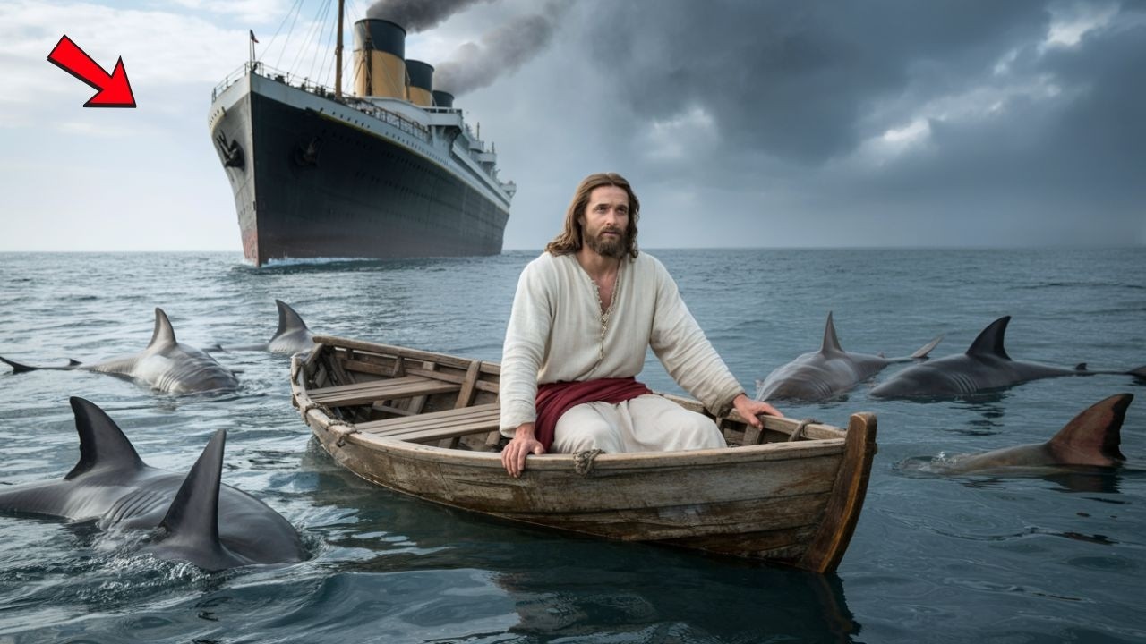 Homem à deriva com tubarões, navio passou e não parou, marinheiro forçou resgate, era Jesus