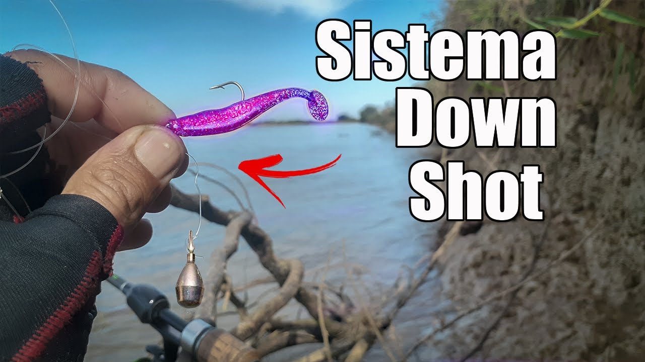 PEGA MUITO! Sistema DOWN SHOT pesca UltraLight