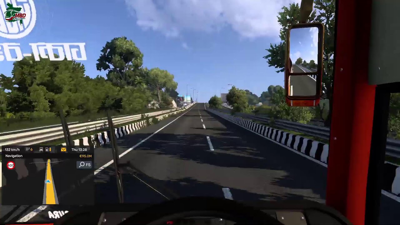 বগুড়া টু ঢাকা | Bogura to Dhaka | Akota Transport | MBD v8 | ETS2 v1.57 | #ets2 #mbd