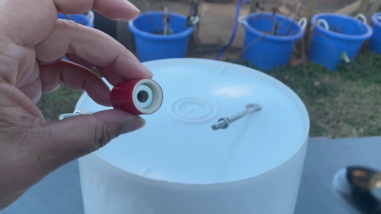 DIY 5 Gallon Hanging Chicken Feeder (Dry, rodent resistant, boredom busting, less waste)