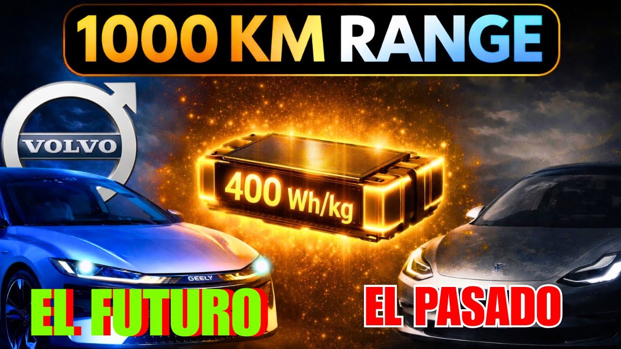 VOLVO y GEELY logran 400 Wh/kg y CONVIERTEN tu Coche Electrico en BASURA