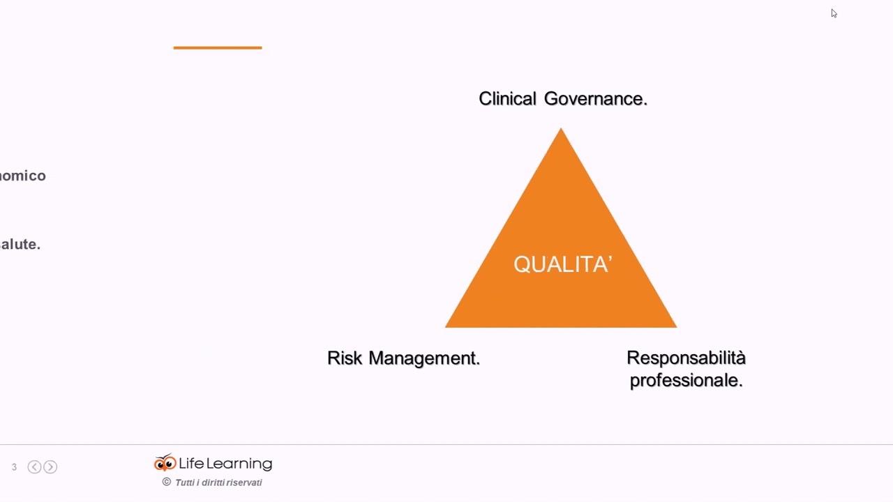 Corso Management sanitario - Lezione 1 di 80