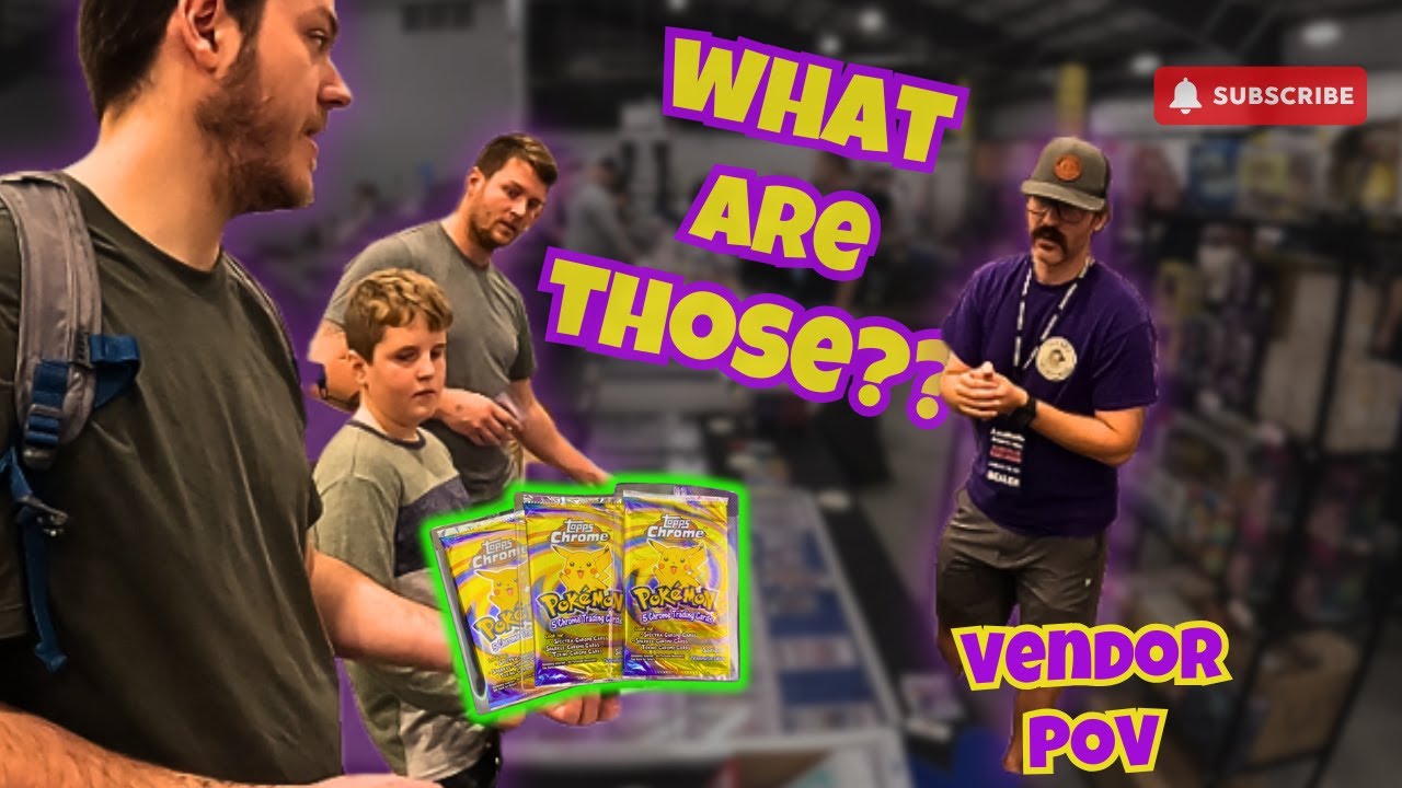 Огромные распродажи и скидки на карточки Pokémon | День 2 на выставке Nashville Card Show (взгляд...