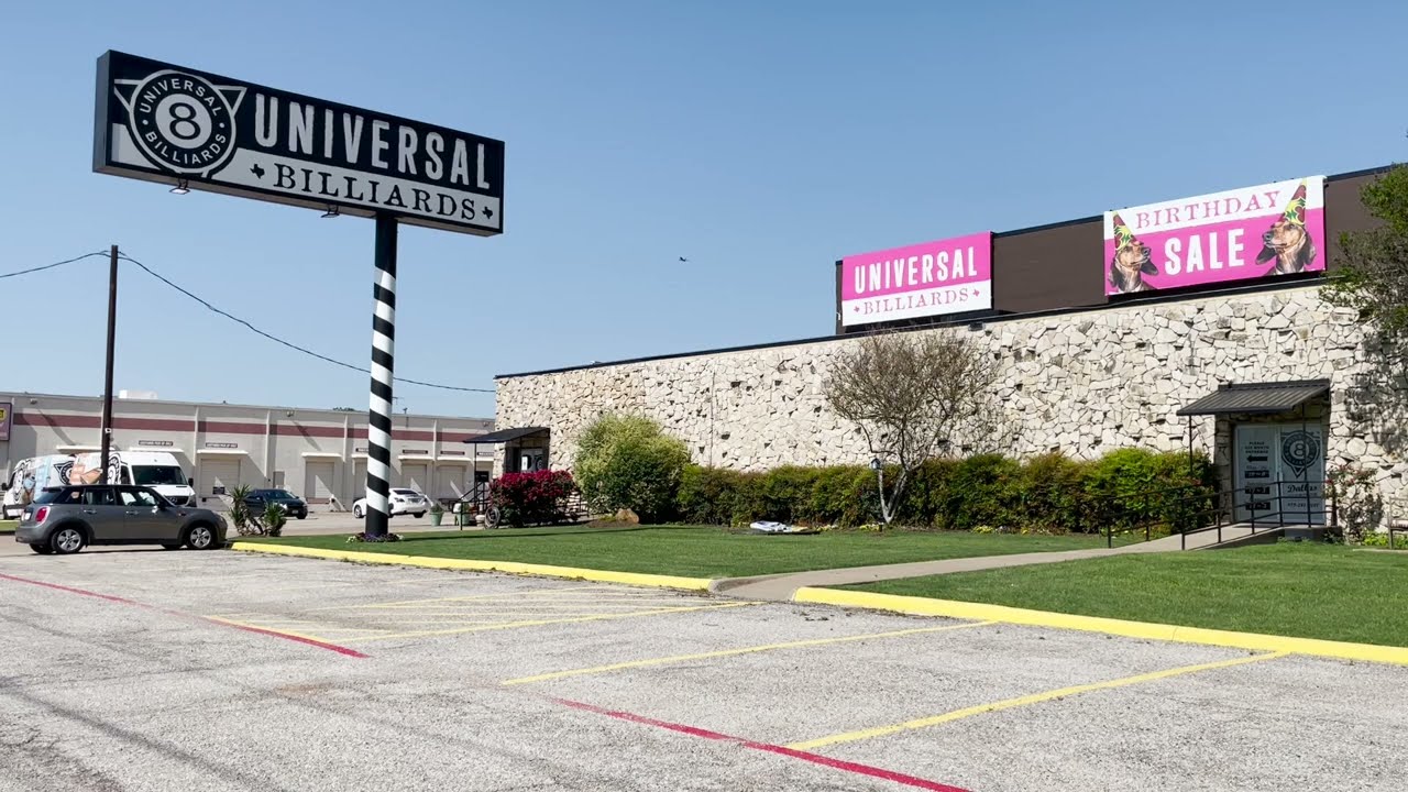 Universal Billiards Birthday Sale