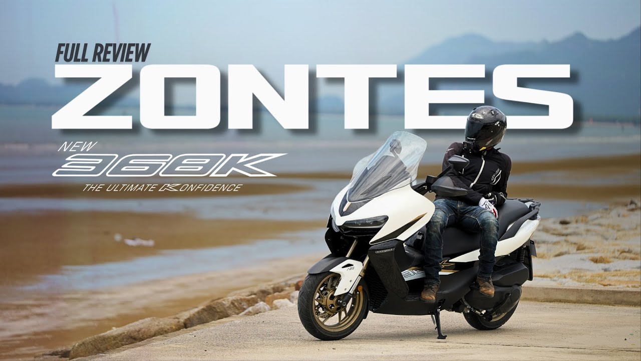 รีวิว ZONTES 368K สกู๊ตเตอร์ขนขิงรุ่นล่าสุดจาก ZONTES l AutoFun