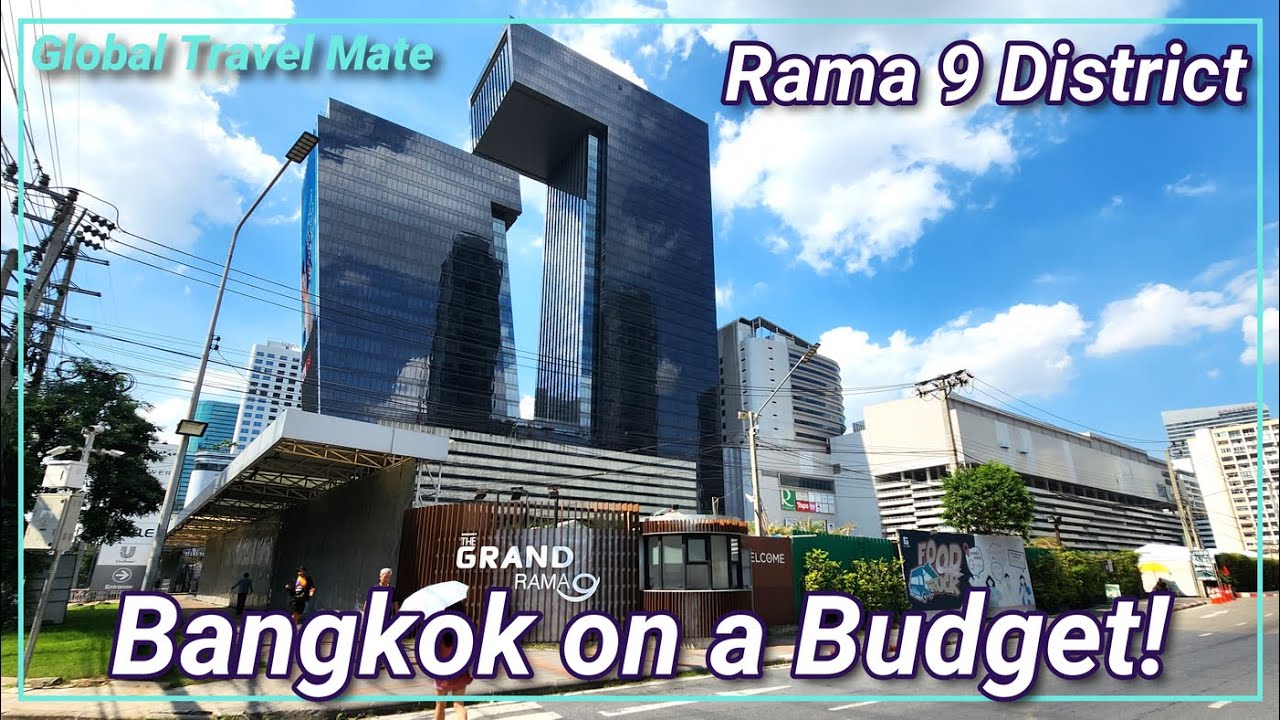 Rama 9 District Bangkok Could you live here? Living on a Budget in Thailand 🇹🇭 Extra Jodd Fairs Fire