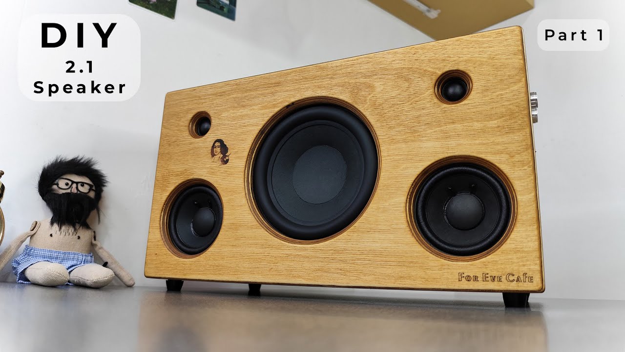 DIY 2.1 Bluetooth Speaker - Part 1 | Neodymium Midrange + 5