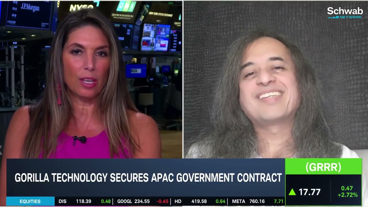 Gorilla (GRRR) CEO on APAC Government Contract & International A.I. Growth