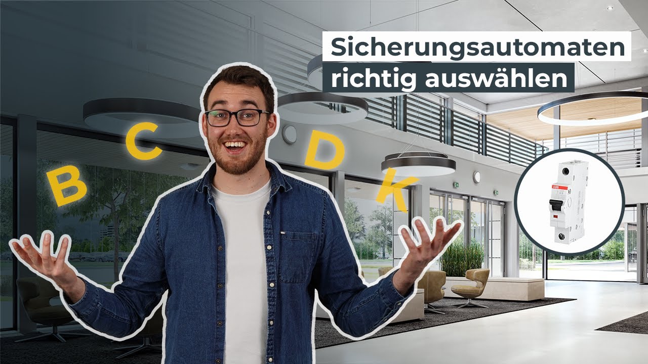 Welche Charakteristik für Sicherungsautomaten ist die richtige? | Wissen in 3 Minuten