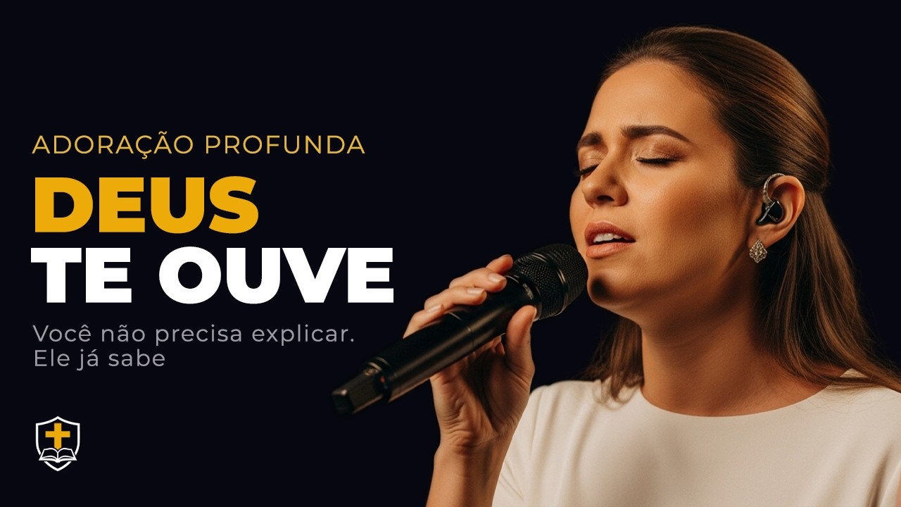 Quando ninguém entende sua dor, Deus está te ouvindo AGORA | Louvor Inspirado Aline Barros