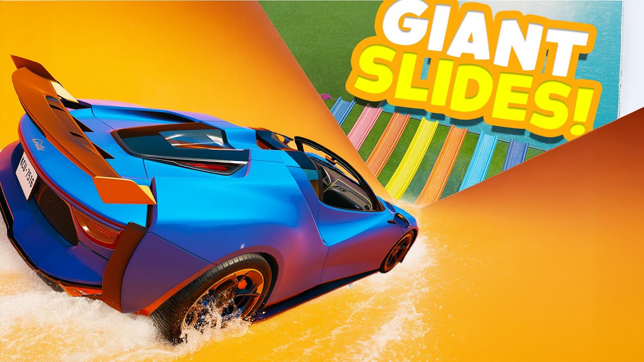 The NEW BIGGEST Ramps In BeamNG Drive! So Many Ways To Crash!