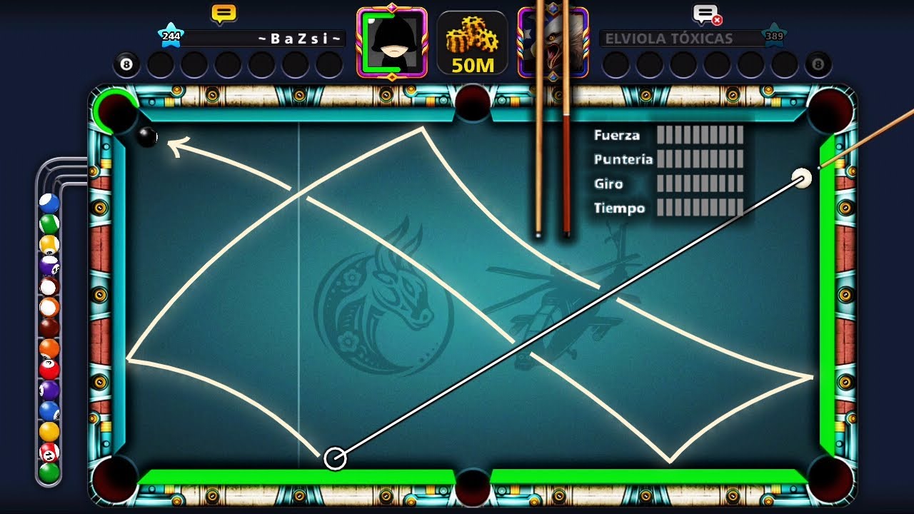 APOSTANDO 50M CON TACO PRINCIPIANTE EN 8 BALL POOL