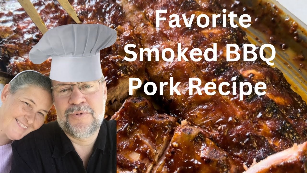 Favorite Smoked BBQ Pork Recipe | Pellet Grill | BBQ Sauce |  Best Recipe | Gerold and Becky Miller